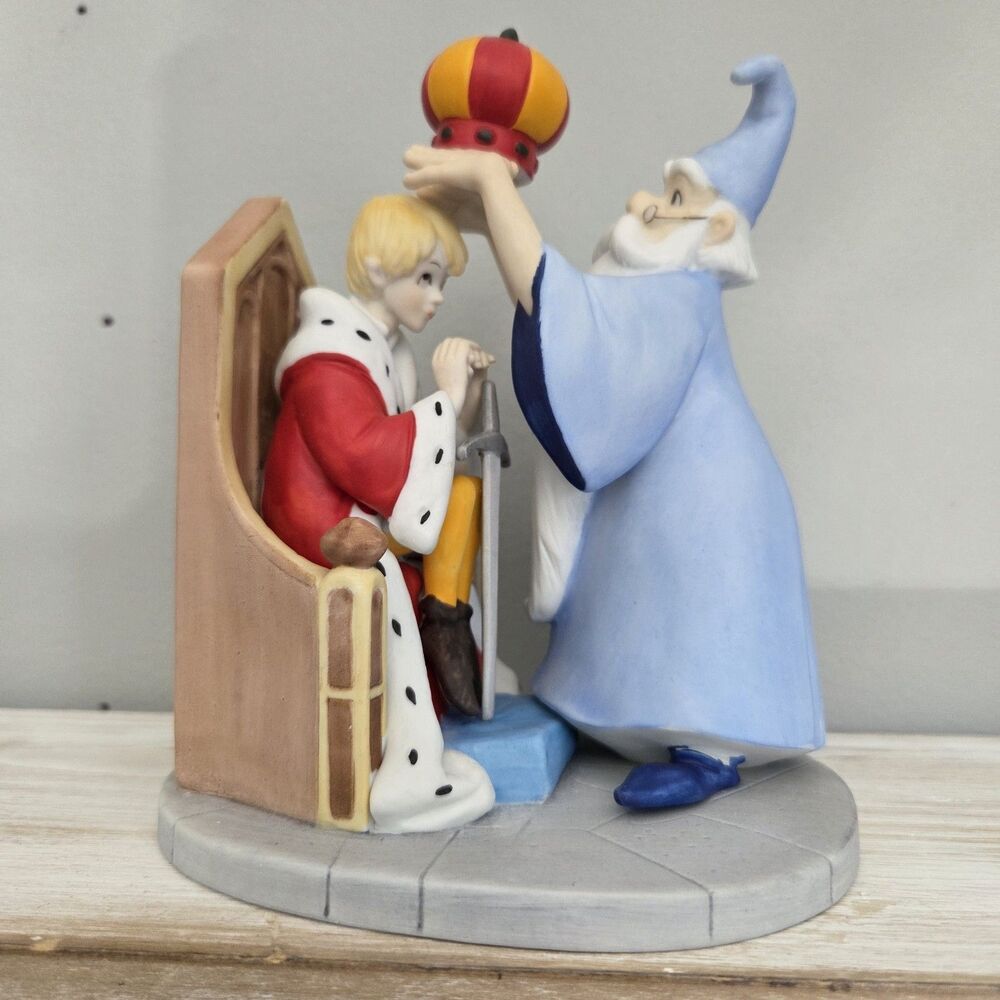 Vintage Disney Magic Memories Sword in the Stone Figurine – Limited Edition